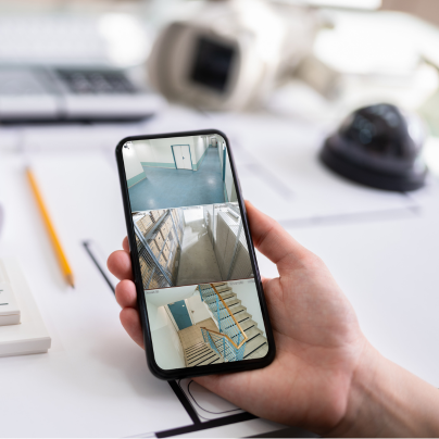 Phoenix security camera feed on cell phone